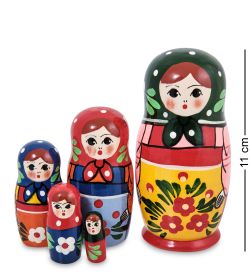 Народные промыслы МР-80/11-A Матрешка 5м «Машенька» (загорская)
