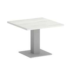 Yalta Стол журнальный квадратный LT.SJ-2 Снежная Патина/Металл Серый 600*600*450
