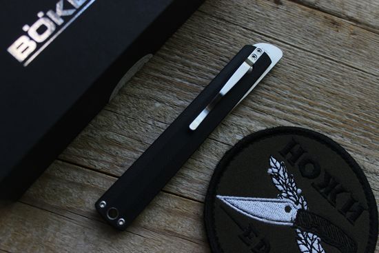 Складной нож Boker 01BO890 Nori G10 c клинком из стали VG-10, рукоять G10 / Stainless Steel