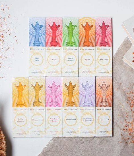 Индийские благовония Золотая Чампа, Pure in