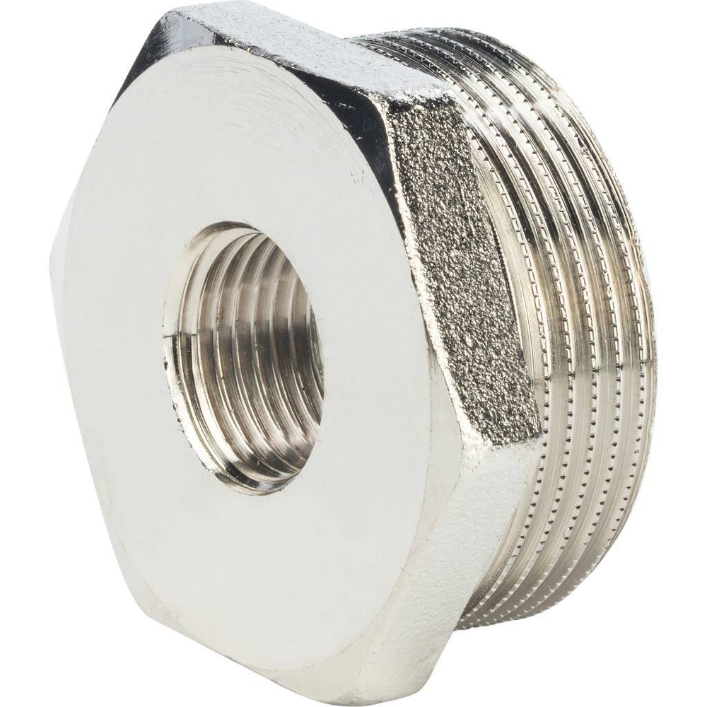 Футорка STOUT никелированная 1/2"x1 1/2" ВР/НР
