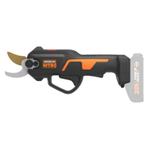 Секатор для стрижки веток WORX аккумуляторный 20V 25 мм, бесщеточный, без АКБ и ЗУ WG330E.9