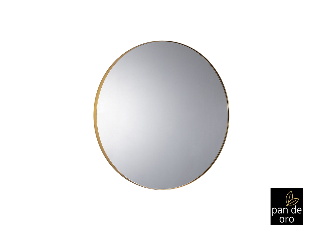 Зеркало круглое Orio Ø120 золото