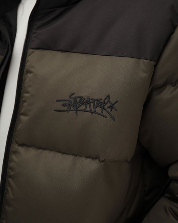 Пуховик Downjacket Combo Khaki - фото 4