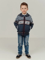 Кофта вязаная с капюшоном