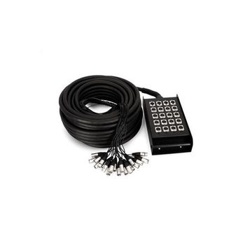 Adam Hall K 20 C 30 - мультикор со стейдж-боксом, 16 x XLR возврат, 4 x XLR посыл, 16 + 4 x 0.314 мм