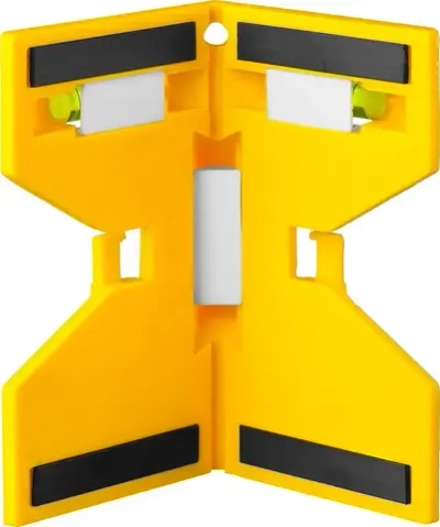 Stayer Уровень строительный угловой 12.5 см, глазков: 3