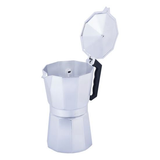 Кофеварка гейзерная 600 мл. 12 порций Kamille КМ 2521 из алюминия