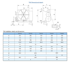 Поворотный стол наклоняемый D320 ТИП 5050 TSK320