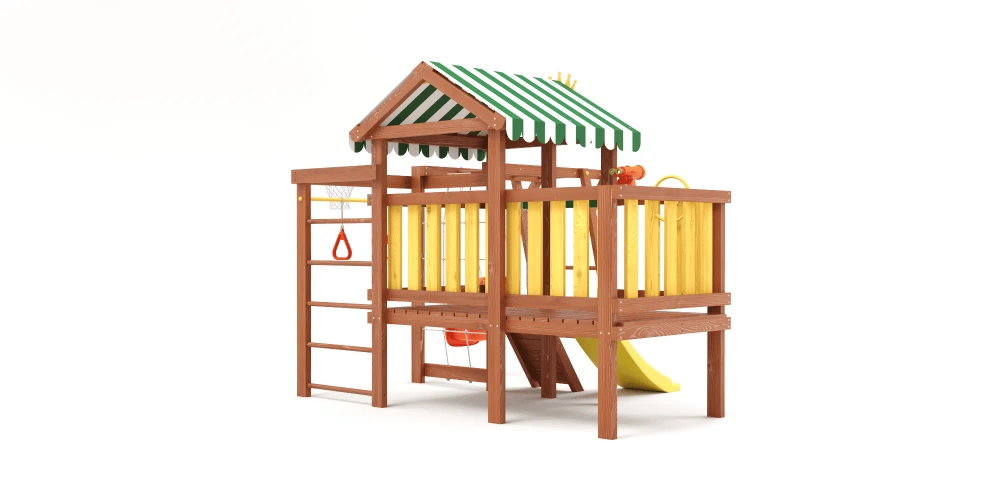 Деревянный игровой комплекс для малышей Baby-2 (play)