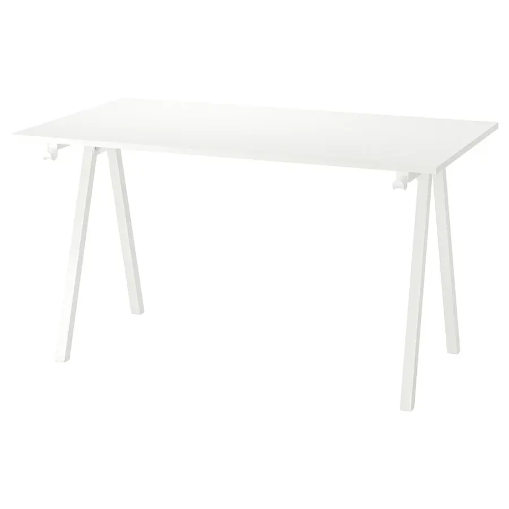Каркас стола - IKEA TROTTEN, 75x160x80см, белый, ТРОТТЕН ИКЕА