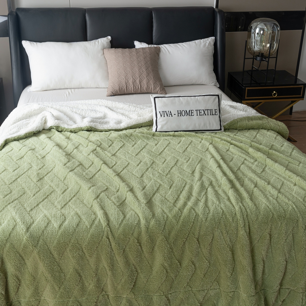 Плед Fluffy бамбуковая микрофибра FL013