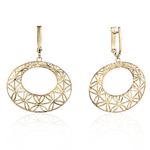 Серьги из жёлтого золота 585 пробы JA-S-С0314031