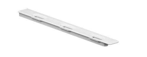 Фасадный стартовый профиль к фасадным панелям, белый