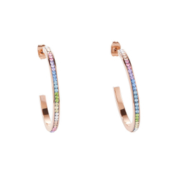 Серьги Coeur de Lion Multicolour Pastel 0229/21-1522 цвет мультиколор, золотой