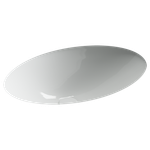 Раковина встраиваемая снизу CERAMICANOVA Era овальная 615x435x220 мм, цвет белый арт. CN6081