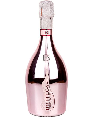 Вино Bottega Pink Gold Розовое Игристое Просекко Брют 11,5%, 0,75 л, Италия