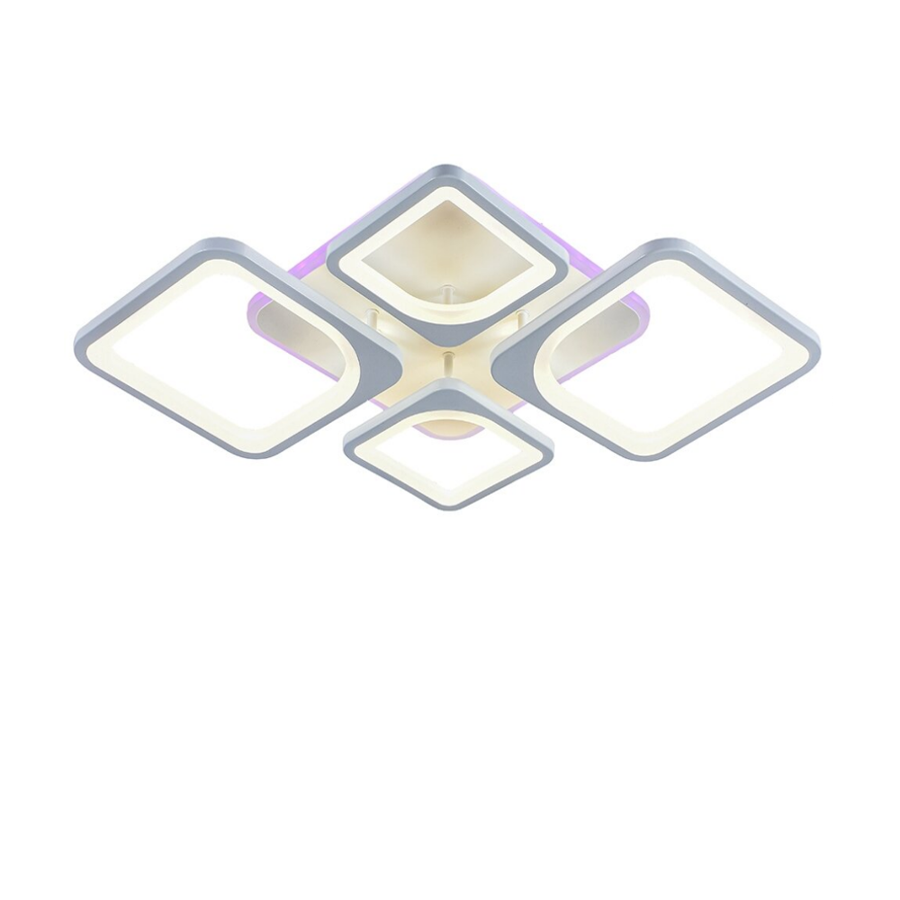 Потолочная светодиодная люстра CX-8036/2+2 WH ML