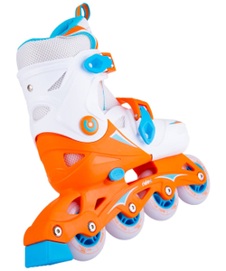 Ролики раздвижные Cricket Orange, пластиковая рама