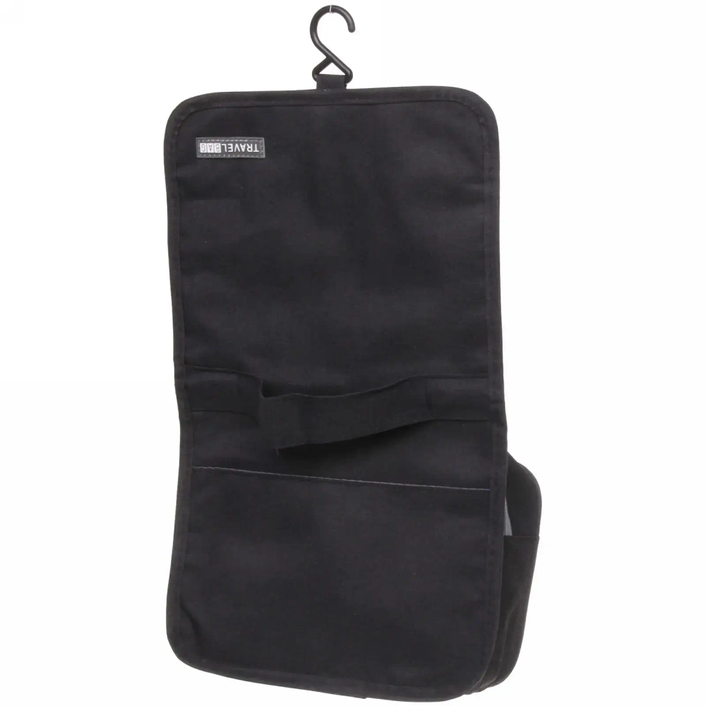 Косметичка - органайзер «Classic», цвет черный, в склад. виде 20*24*9, в расклад. виде 42*24*9см (несессер)