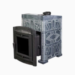 Банная печь «Атмосфера L» в облицовке Талькохлорит Узор до 20м³