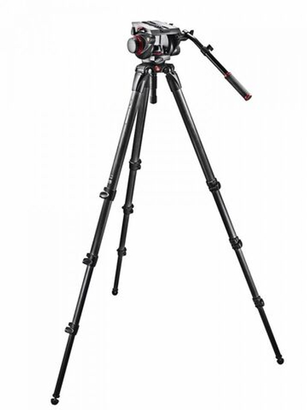 Видеоштатив Manfrotto 509HD,536K PRO SINGLE CF KIT 100