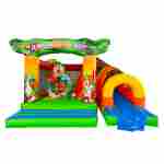 Коммерческий надувной батут «Джунгли зовут», 4*3,8*2,4 м