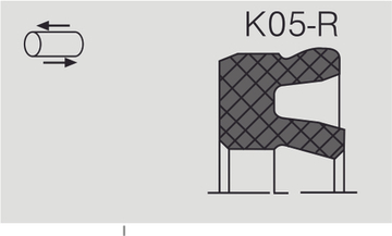 Уплотнение поршня K05-P / K05-R