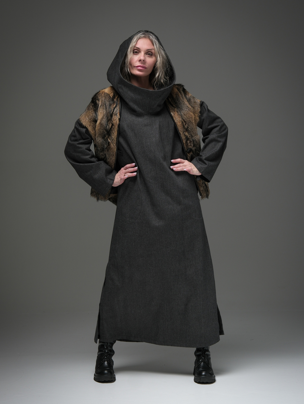 Платье Assassin /джинс