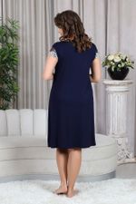 Ночная сорочка Мелинда-1 Виотекс ТЁМНО-СИНИЙ