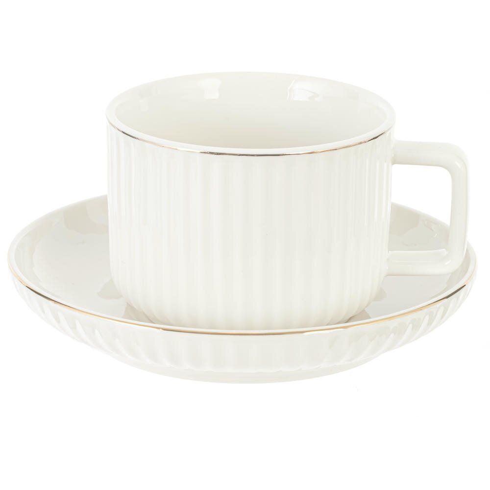 GAEM Чашка с блюдцем, 270 мл, L15 W15 H7,5 см