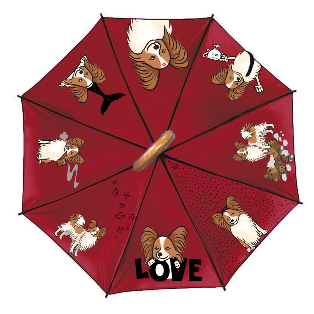 Зонт "Веселые Папильоны"