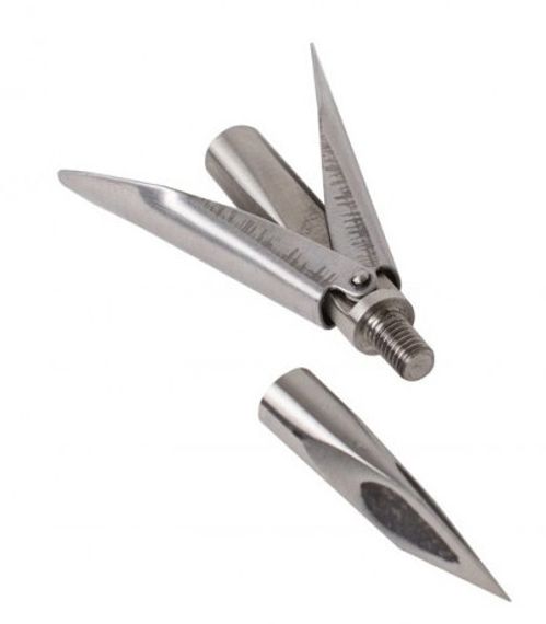 Наконечник Scorpena со скручивающимся бойком и трехгранной заточкой с желобом