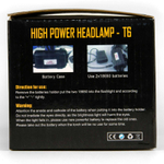 Фонарь налобный FA-2199-2 (+синий свет)