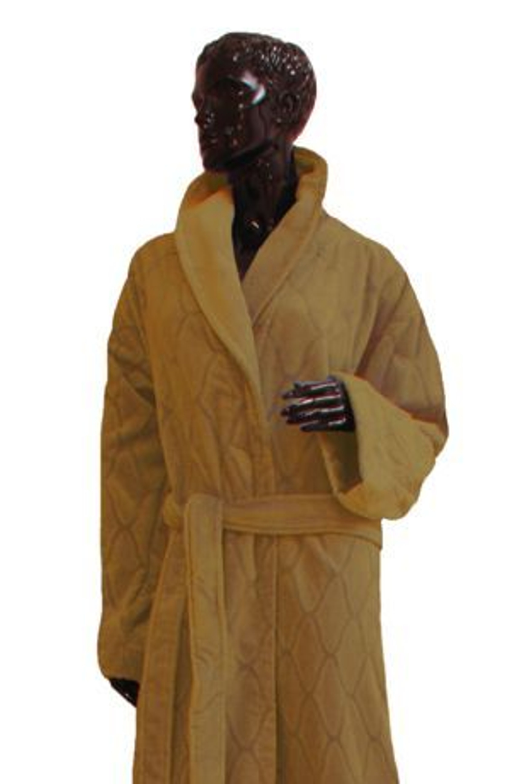 Элитный халат махрово-велюровый Canby light broun от Vossen