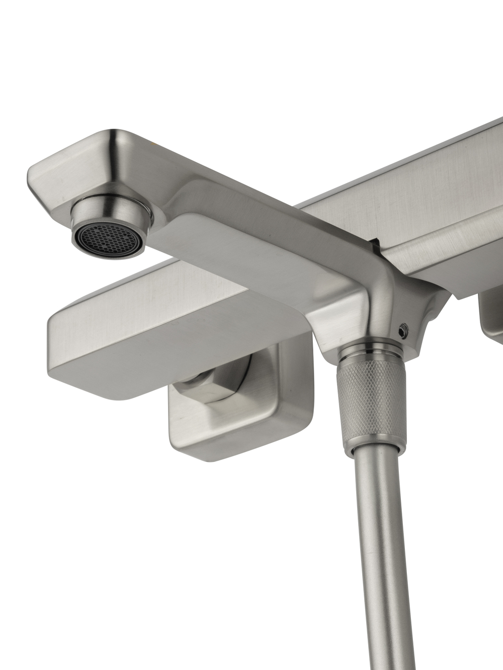 Смеситель для ванны с душем WONZON & WOGHAND DIAMOND, Брашированный никель (WW-88639011-BN)