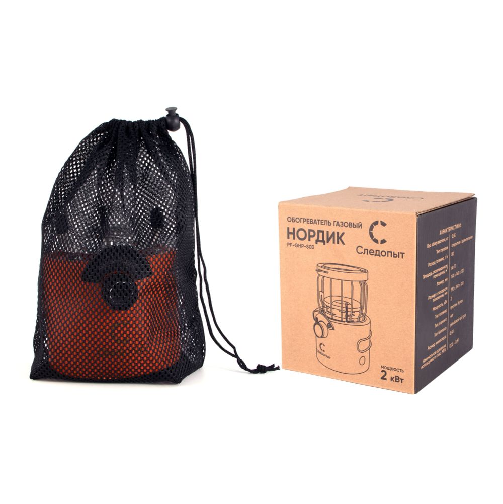 Обогреватель (плита) портативный газовый СЛЕДОПЫТ &quot;Нордик&quot;/18/