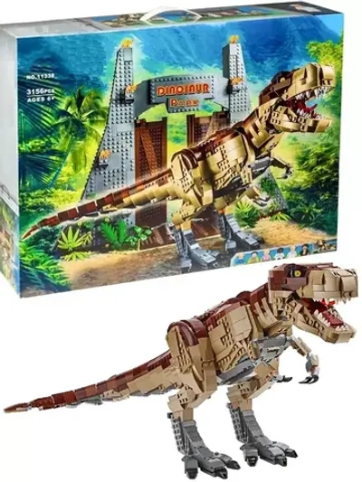 Конструктор Динозавры Ярость Тирекса 3156 деталей 11338