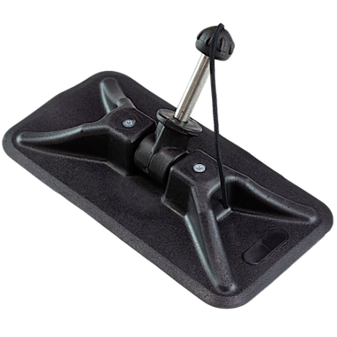 Уключина в сборе черная Нерж. к лодке Лидер, Компакт, Тайга 3-5-181