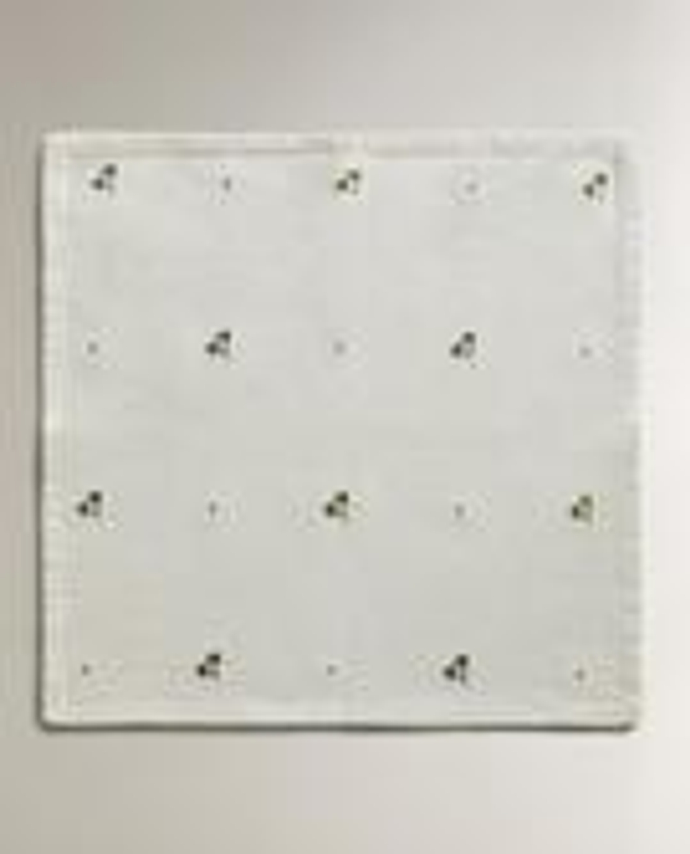 ZARA HOME САЛФЕТКИ С ВЫШИВКОЙ (2 ШТ.), ЭКРЮ