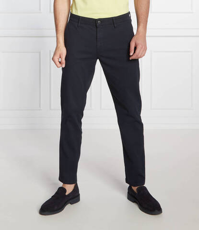 чиносы schino taber BOSS ORANGE - темно-синий(50472558)