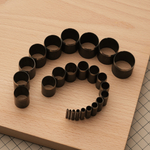 Комплект 25 круглых пробойников