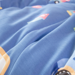 Комплект постельного белья Сатин с Одеялом Young 100% хлопок на резинке OBKR023