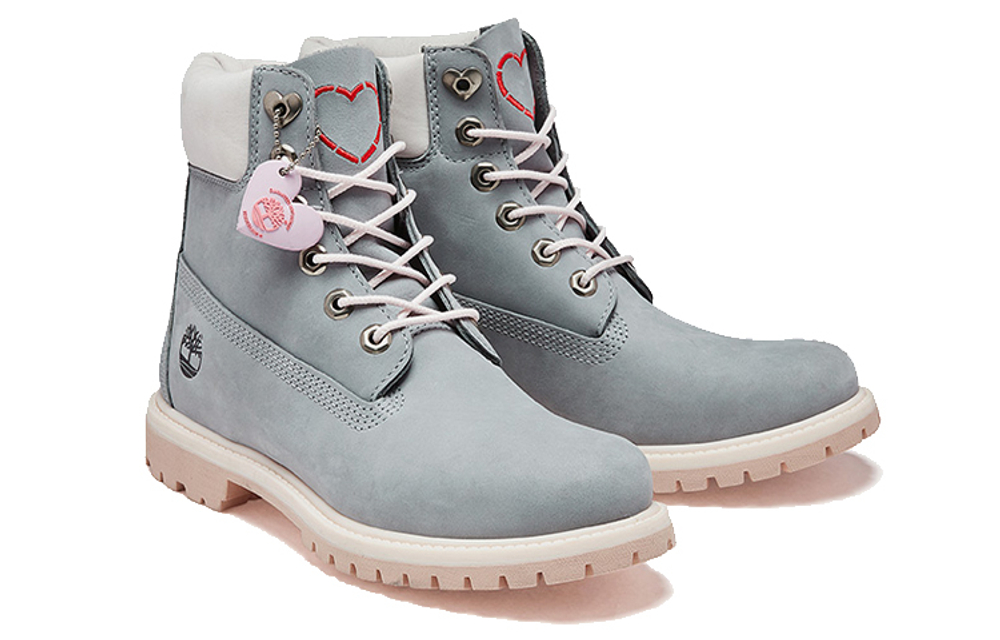 Timberland Icon 6 Inch Premium Boot "Grey Nubuck" Women"s