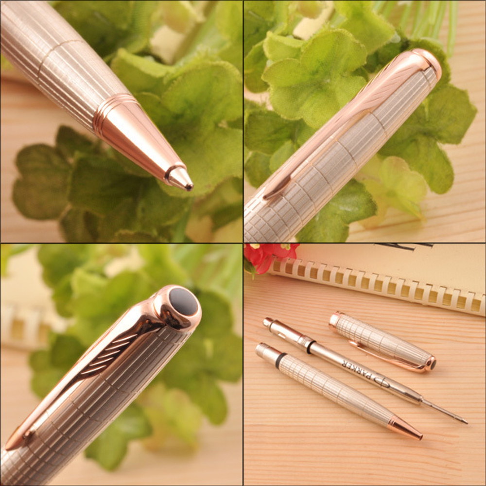 Шариковая ручка Parker Sonnet K535 Very Premium Feminine Silver PGT