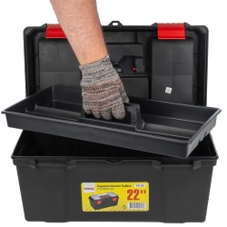 Ящик пластмассовый 22'', 555x290x265мм WMC TOOLS WMC-PO.08