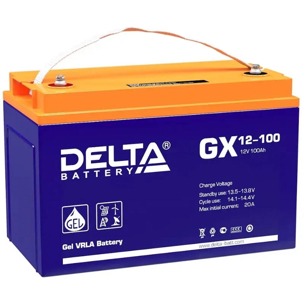 DELTA GX 12 100 аккумулятор 4614010170002