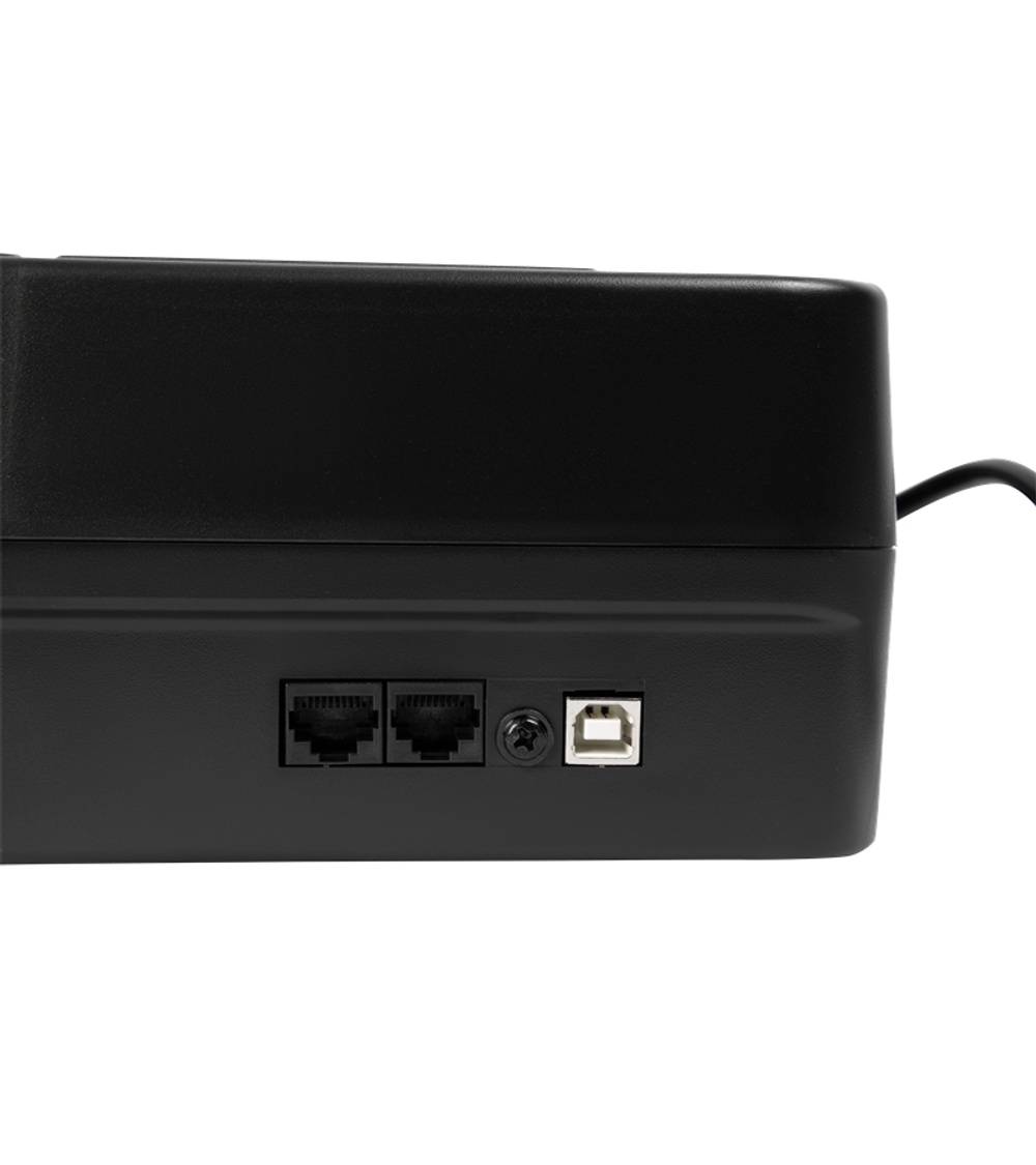 SMARTWATT линейно-интерактивный, 1000/600 ВА/Вт, напольный/настенный, LCD дисплей, Shuko CEE7/4 - 8 шт. (4 шт. с резервным питанием, 4 шт. - сетевой фильтр)