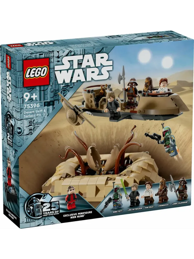 Конструктор Star Wars 75396 Пустынный Скиф и яма Сарлакка