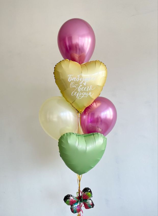 Воздушные шары для бабушки №5816